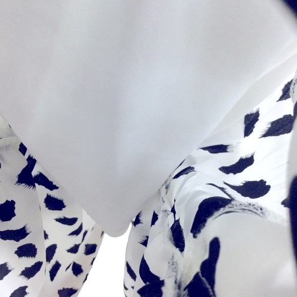 Lane Bryant x Beauticurve Chiffon Polka Dot Maxi Dress - Picture 12 of 14